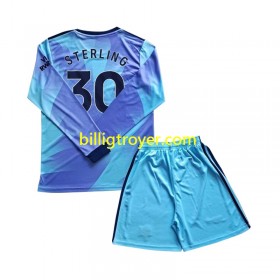 Billige Fotballdrakter Arsenal Sterling 30 Barn Tredjedraktsett 2024/25 Langermet